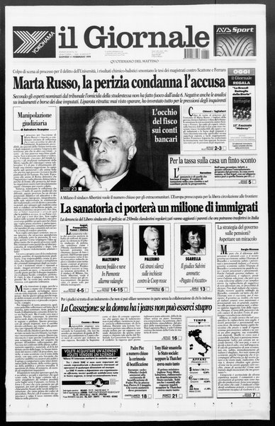 Il giornale : quotidiano del mattino